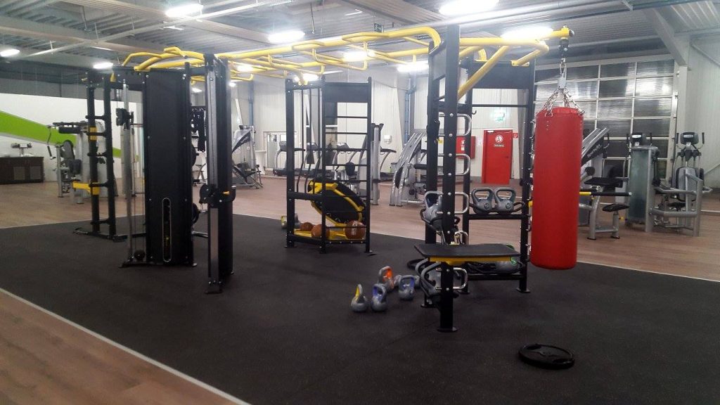 Crossfitbereich Boxsack
